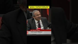 Sırrı Süreyya Önder kahkahaya boğdu Şaka yapmıyorum [upl. by Le410]