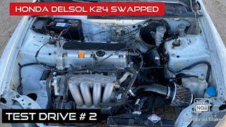 Honda delsol k24 swap part 8 [upl. by Osicran487]