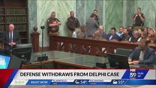 ‘Unexpected turn of events’ Attorneys for Delphi murder suspect withdraw from case [upl. by Sanders]