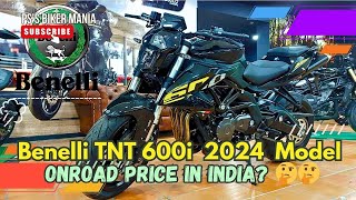 Benelli TNT 600i 2024 model  600i Launch date in india on road price🤔All Spec PowerTop speed [upl. by Enuj]