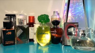 What I Wore Last Week inc Cabotine de Gres EDP VS EDT Poison Girl Unexpected La Rive Fleur de Femme [upl. by Secnarfyram]