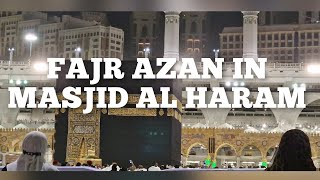 Beautiful Fajr Azan MAKKAH 2023  Fajr Azan  Call To Prayer makkah fajrprayer peacefulsound 🕋🫶 [upl. by Assert]