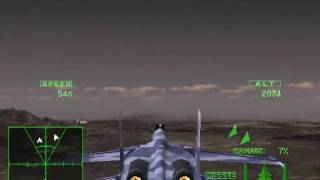 Ace Combat 2 Walkthrough  Code Name Fighters Honor [upl. by Adan]