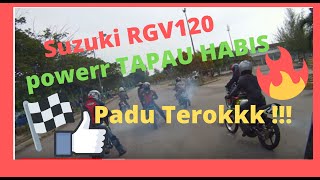 King Of 2T  Litar Lumba Rakyat Kuala Selangor  Merdeka Race 2014  Suzuki Open  RGV120 [upl. by Yehudi615]