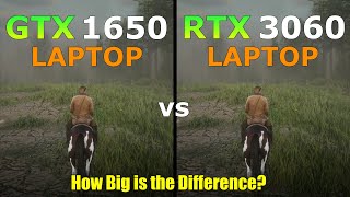 GTX 1650 vs RTX 3060 Laptop  Gaming Test  How Big is the Difference [upl. by Spalding]