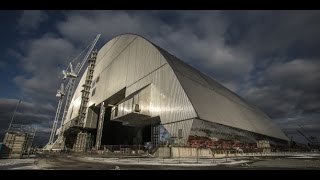 TIMELAPSE Larche de confinement de Tchernobyl en place HD [upl. by Eimyaj637]