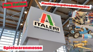 Italeri Spielwarenmesse 2024  Plastikspritzgußmodellbausätze  Plastikmodellbau [upl. by Anelad]