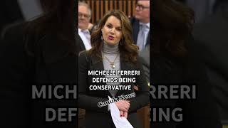 🚨MICHELLE FERRERI DEFENDS BEING CONSERVATIVE AFTER FEMINIST COMMENTS FROM LIBERALS🚨 canada fyp [upl. by Nivled792]