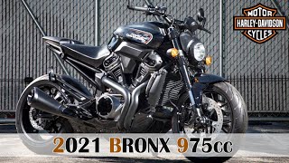 HARLEYDAVIDSON BRONX 975cc  Streetfighter Revolution Max Powertrain [upl. by Pittel256]