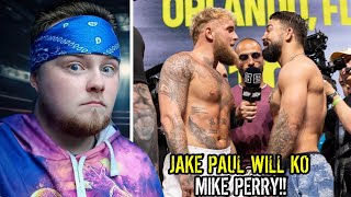 JAKE PAUL WILL BEAT MIKE PERRY amp HERES WHY [upl. by Alaekim]