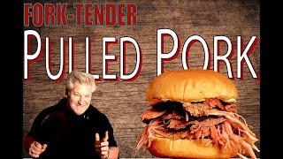 ForkTender PULLED PORK Simple Tutorial HowTo Smoke Pork TexasStyle [upl. by Publias378]