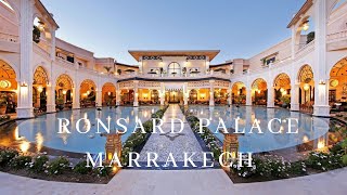 Beautiful Hotel Ronsard Palace Marrakech  Luxury Hotel [upl. by Feinberg]