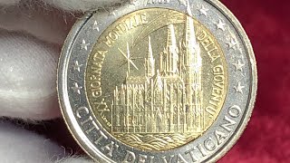 2 euro commemorative coin 2005 Vaticano [upl. by Cardwell]