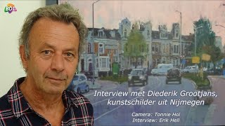 Interview met kunstschilder Diederik Grootjans [upl. by Yatnuahs]