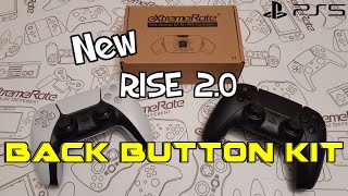 eXtremerate RISE 20 PS5 Back Button Kit BDM010 BDM020 [upl. by Ylrahc963]