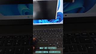 CHECK YOUR COMPUTER SERIAL NUMBER IN SECONDS tips applenews laptop tech [upl. by Rosalinda344]