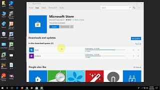 How to Update Microsoft Store’s Apps in Windows 1081 PC [upl. by Novad]