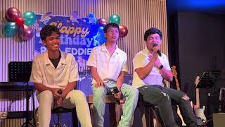 DCC’s TVJ Performance Ptr Eddie’s Birthday [upl. by Arakaj]