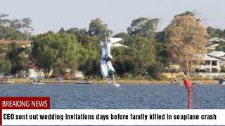 CEO and Family killed in Seaplane crash [upl. by Neiv892]