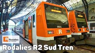 R2 Sud Tren  Rodalies de Catalunya  Viaje Completo [upl. by Lema813]