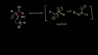 Ketoenol tautomerization by Jay  Alpha Carbon Chemistry  Organic chemistry  Khan Academy [upl. by Bathsheb]