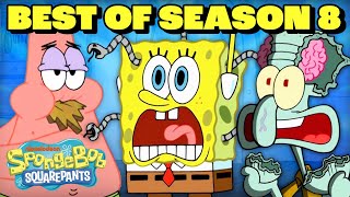 BEST of SpongeBob Season 8  2 Hour Compilation  SpongeBob [upl. by Polad]