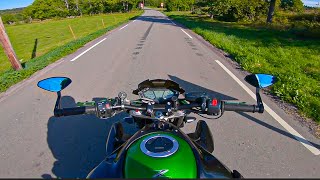 KAWASAKI Z800  PURE SOUND  AKRAPOVIC CARBON NO DB KILLER [upl. by Eelyma899]