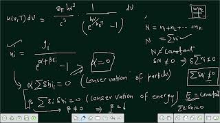 Lecture 32  Derivation of Plancks Law from BE Distribution [upl. by Jacinthe77]