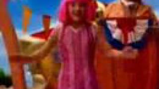 Lazytown Bing Bang  MultiLingual [upl. by Nosnhoj]