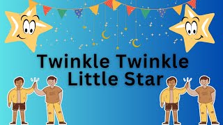 Twinkle Twinkle little star  kids rhymes  English rhymes for kids [upl. by Annaoj800]