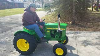 John Deere 5020 Mini Farm Tractor [upl. by Rowe]