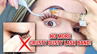 HOW TO APPLY FALSIES UNDER YOUR LASHES [upl. by Cindi]