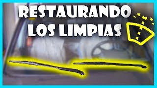 💦 CÓMO RESTAURAR los LIMPIAPARABRISAS del COCHE  MANTENIMIENTO BÁSICO [upl. by Notniw]