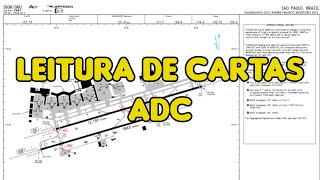 Leitura de cartas IFR  Cartas ADC [upl. by Alamap118]