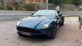 2018 DB11 V8 Coupe finished in Ocellus Teal with a Duotone Dark Knight and Ivory leather interior [upl. by Stoller]