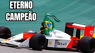 AYRTON SENNA DO BRASIL👾NewWave 🎧Walkman 📀Disco [upl. by Nirad]