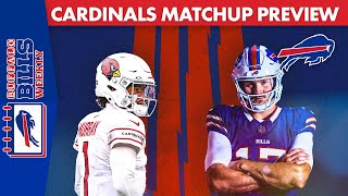 Buffalo Bills vs Arizona Cardinals Matchup Preview  Buffalo Bills Weekly [upl. by Aicad383]