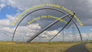 Feierabendtour zur Halde Hoheward  Gibt´s Gewitter [upl. by Gewirtz939]