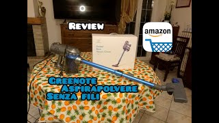 RECENSIONE ASPIRAPOLVERE CON FILO GREENOTE DI AMAZON [upl. by Isewk]