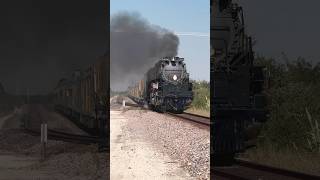 UP 4014 Highballing through College Station TX BigBoy4014 UP4014 Trainspotting FYPシ゚ Railfan [upl. by Lrigybab]