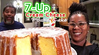 7Up Cream Cheese Pound Cake  AMAZINGLY DELICIOUS  He Said Hes Resigning and Taking Applications🤣 [upl. by Tonina]