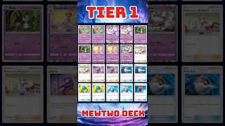 TIER 1 OVERPOWERED MEWTWO DECK POKÈMON TCG POCKET [upl. by Nwahsit]