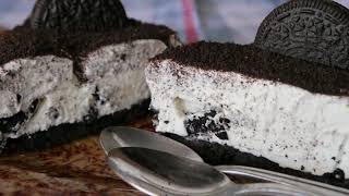 Το πιο αφράτο και γρήγορο Oreo Cheesecake  The best Oreo Cheesecake No bake  Live Kitchen [upl. by Mlehliw]