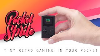 Meet PocketSprite The worlds smallest portable gaming device [upl. by Lenox]