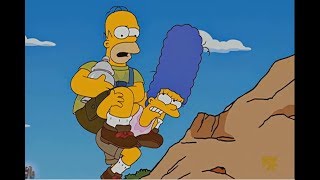 The Simpsons Climbed The Mountain And Was Shot [upl. by Sucramaj807]