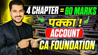 CA Foundation Account ABC Analysis For Jan 25  Founation Account 90 Strategy [upl. by Recha850]