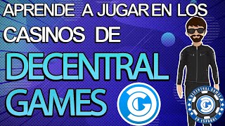 Aprende a jugar en los casinos de Decentral Games [upl. by Arel]