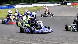 Honda Cadet Extreme Karts at the BKC Championship Larkhall in 2019 [upl. by Willette]