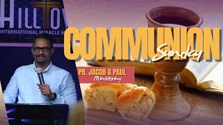 Part 3 🔴LIVE  Sunday Malayalam Service  Pr Jacob G Paul Ministering  Hilltown International [upl. by Lyrak]