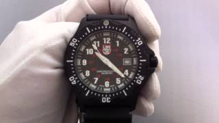 Mens Luminox Black Ops Watch 8401 [upl. by Llevrac419]